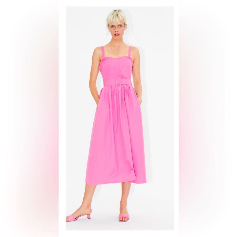Pink Zara dress